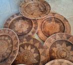 Onderbord (8) - Rattan, Bamboe - Onderborden-Wandbord.