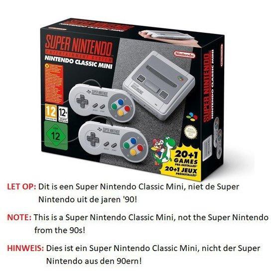 Super Nintendo (SNES) Classic Mini Starter Pack [Complete], Games en Spelcomputers, Spelcomputers | Nintendo Super NES, Verzenden