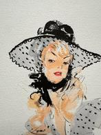 Jean-Gabriel Domergue (1889-1962) - Élégante au chapeau