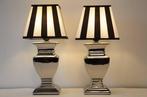 Tafellamp (2) - Paar stijlvolle Castle-tafellampen -
