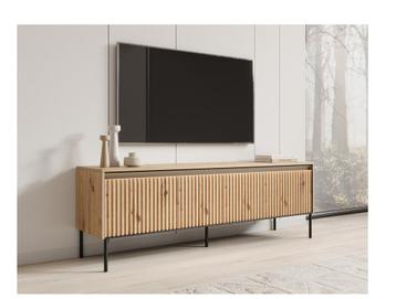 Meubella TV-Meubel Timoteo eiken 170 cm, Huis en Inrichting, Kasten |Televisiemeubels, Overige materialen, Verzenden, 150 tot 200 cm