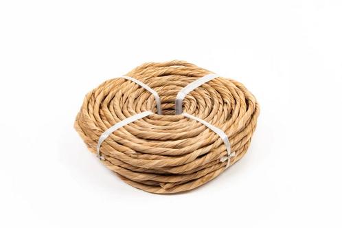 Zeegras touw 1-ply handgedraaid 6–7 mm naturel zeegras, Huis en Inrichting, Woonaccessoires | Kunstplanten en Kunstbloemen, Nieuw