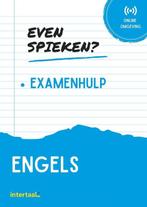 Even Spieken - Examenhulp Engels 9789463923538 Intertaal, Verzenden, Zo goed als nieuw, Intertaal