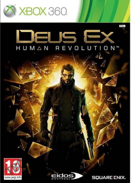 Deus Ex Human Revolution (Xbox 360 Games) (Xbox 360), Games en Spelcomputers, Games | Xbox 360, Zo goed als nieuw, Ophalen of Verzenden