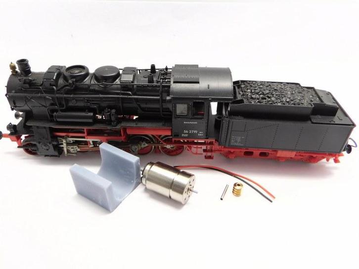 micromotor HP007G motor ombouwset voor Piko (Gützold) BR 56, Hobby & Loisirs créatifs, Trains miniatures | HO, Envoi