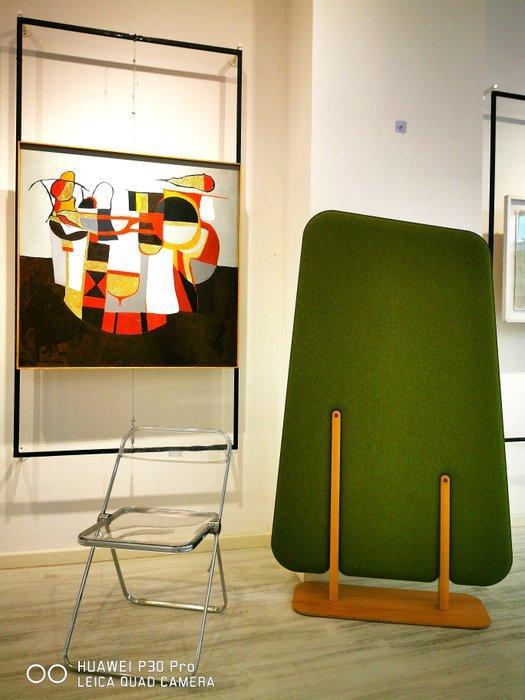 Francesco Sanfilippo - FESTA IN CANTIERE, Antiek en Kunst, Kunst | Schilderijen | Modern