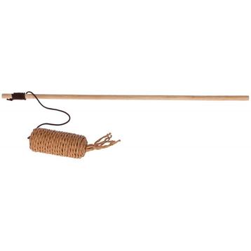 Canne à pêche pour chat nature 41cm - kerbl, Neuf