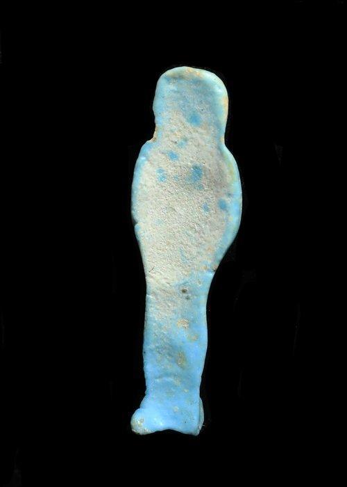 Oude Egypte, late periode Faience Shabti (Zonder, Antiek en Kunst, Antiek | Overige Antiek