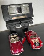 Bburago, Maisto 1:18 - Modelauto (3) - Porsche 550 A Spyder,, Hobby en Vrije tijd, Modelauto's | 1:5 tot 1:12, Nieuw