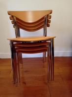Calligaris - Chaise de salle à manger (4) - Bois, Métal