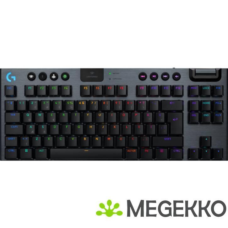 Logitech G G915 X Lightspeed TKL toetsenbord Draadloos Zwart, Computers en Software, Toetsenborden, Nieuw, Verzenden
