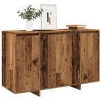 vidaXL Dressoir 120x41x75 cm bewerkt hout oud houtkleurig, Huis en Inrichting, Kasten | Dressoirs, Verzenden, Nieuw