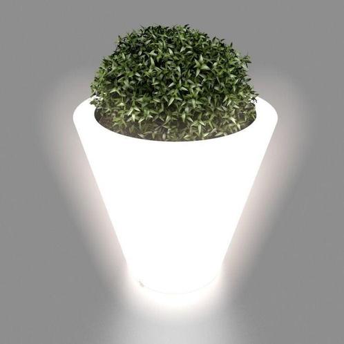 Verlichte plantenbak met LED-lamp - Waterdicht en tempera..., Tuin en Terras, Bloempotten, 40 tot 70 cm, 25 tot 40 cm, Vierkant
