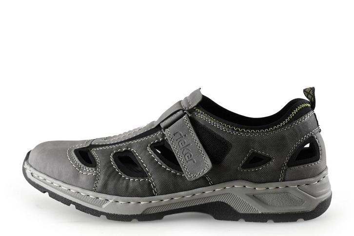 Rieker Sandalen in maat 44 Grijs | 5% extra korting, Kleding | Heren, Schoenen, Overige kleuren, Zo goed als nieuw, Sandalen, Verzenden