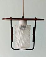 Doria Leuchten - Lamp - Glas, Hout- Teak, Koper, Antiek en Kunst