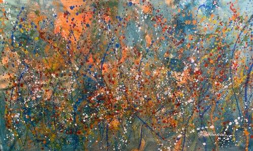 Anastasiya Tumanova - Élégance.-XXL, Antiek en Kunst, Kunst | Schilderijen | Modern
