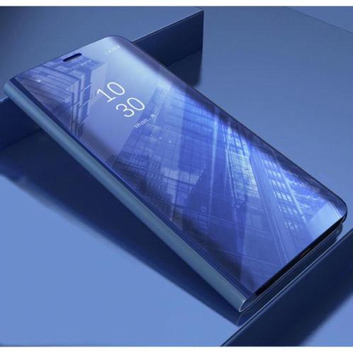 Huawei Y7 2019 Smart Spiegel Flip Case Cover Paars, Telecommunicatie, Mobiele telefoons | Hoesjes en Screenprotectors | Overige merken
