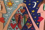 James Rizzi (1950-2011) - Love is in the air, Antiek en Kunst, Kunst | Schilderijen | Modern