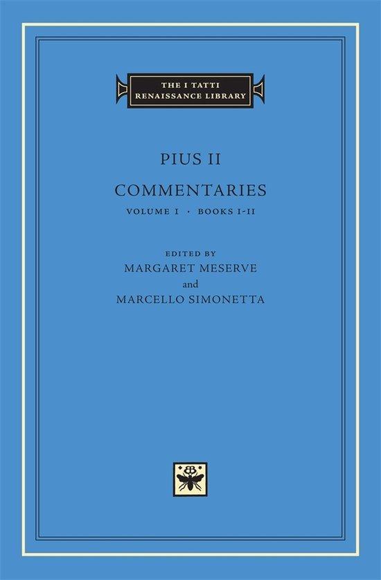Commentaries, Volume 1 - Books I-II 9780674011649 Pius Ii, Livres, Langue | Anglais, Envoi