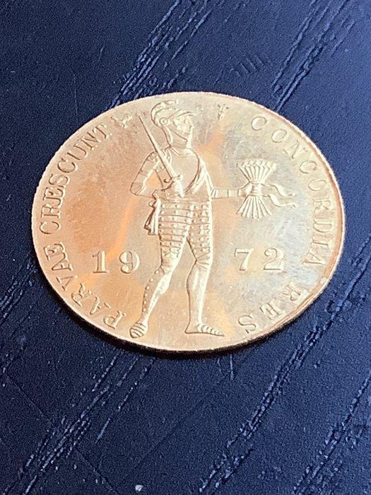 Nederland. Juliana. Gouden Enkele Dukaat 1972 (Zonder, Postzegels en Munten, Munten | Nederland