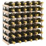 vidaXL Casier à bouteilles 42 bouteilles Pinède solide, Maison & Meubles, Accessoires pour la Maison | Porte-bouteilles, Neuf