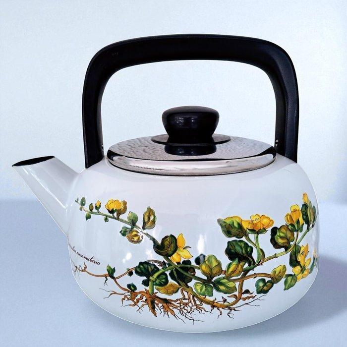 Villeroy & Boch - Theepot (3) - Metaal, Porselein - Botanica, Antiek en Kunst, Kunst | Designobjecten