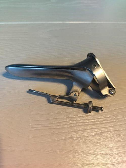 Instrument médical - Aluminium - speculum vintage, Antiek en Kunst, Antiek | Wandborden en Tegels