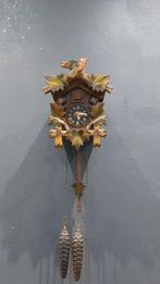 Pendule à coucou - Bois, Laiton - 1960-1970, Antiquités & Art, Antiquités | Horloges