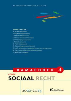 BAMACODEX 4 – Sociaal recht 2022-2023 9789048644629, Boeken, Wetenschap, Gelezen, Verzenden