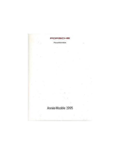 1995 PORSCHE PROGRAMMA PERSMAP FRANS, Livres, Autos | Brochures & Magazines, Enlèvement ou Envoi