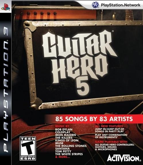 Guitar Hero 5 (ps3 used game), Consoles de jeu & Jeux vidéo, Jeux | Sony PlayStation 3, Enlèvement ou Envoi