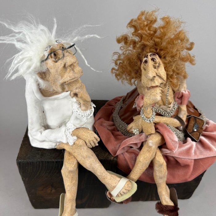 Anna Em - Wedding anniversary - hand made, Antiek en Kunst, Kunst | Designobjecten