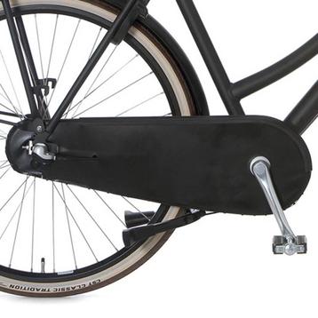 Cortina kettingkast lakdoek U4 28 inch jet black matt zwart, Fietsen en Brommers, Verzenden, Nieuw