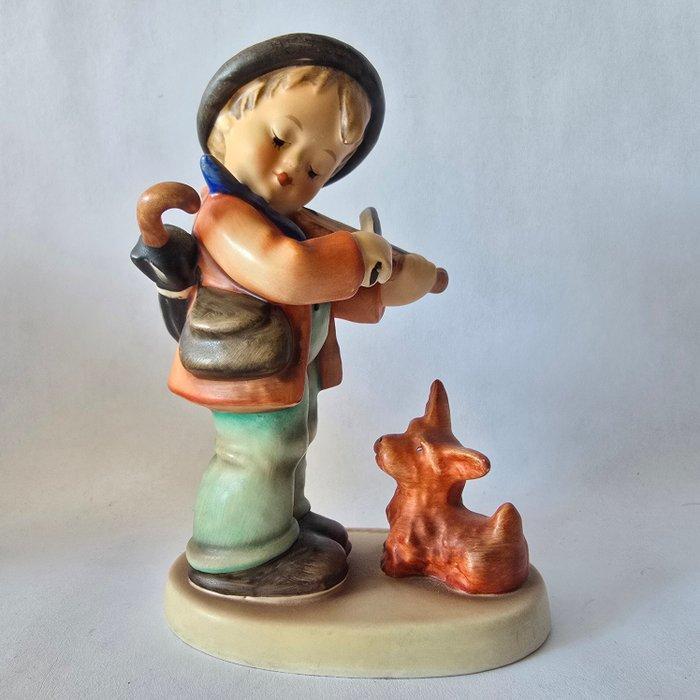 Goebel - Beeldje - Hummel #1 - Puppy Love - TMK5 - Porselein, Antiek en Kunst, Curiosa en Brocante