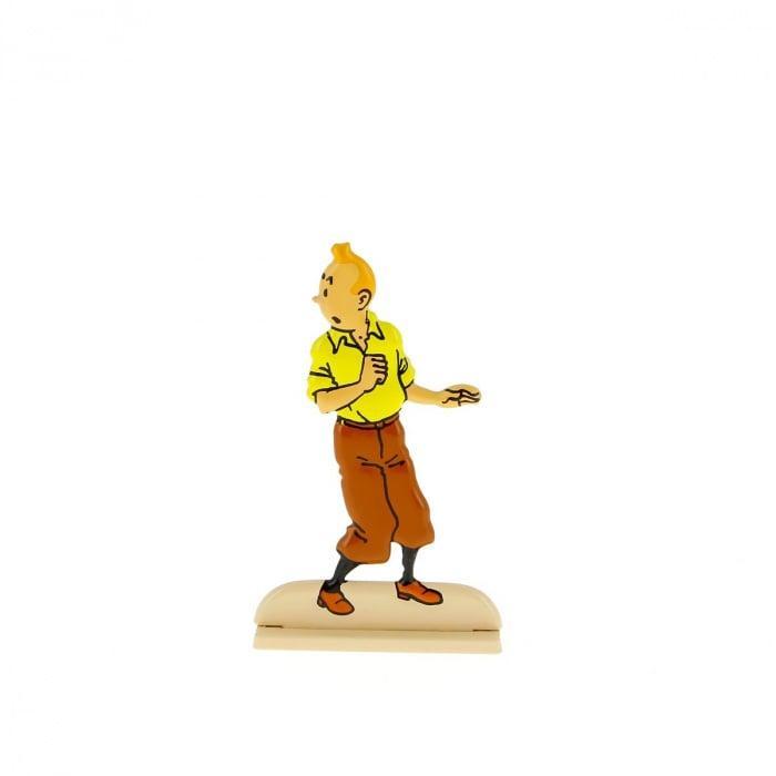 Kuifje Metalen Beeldje Het Geheim van de Eenhoorn 6 cm, Verzamelen, Stripfiguren, Ophalen of Verzenden