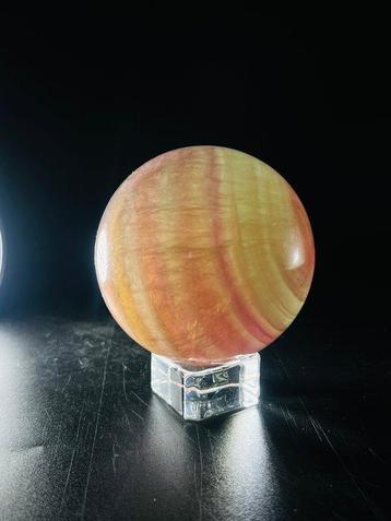 Sphère de fluorite arc-en-ciel de qualité supérieure –