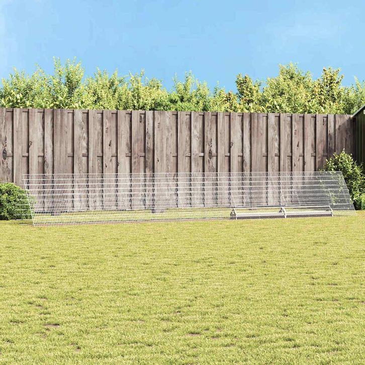 vidaXL Kippenhok Zilver 650 x 100 x 85 cm Gegevens staal, Animaux & Accessoires, Rongeurs & Lapins | Cages & Clapiers, Envoi