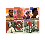 Thomas Wimberly - Cannabis Justice Now Poster Set (8 pieces), Antiek en Kunst