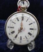 Argentan key pocket watch - 1850-1900, Handtassen en Accessoires, Horloges | Heren, Nieuw
