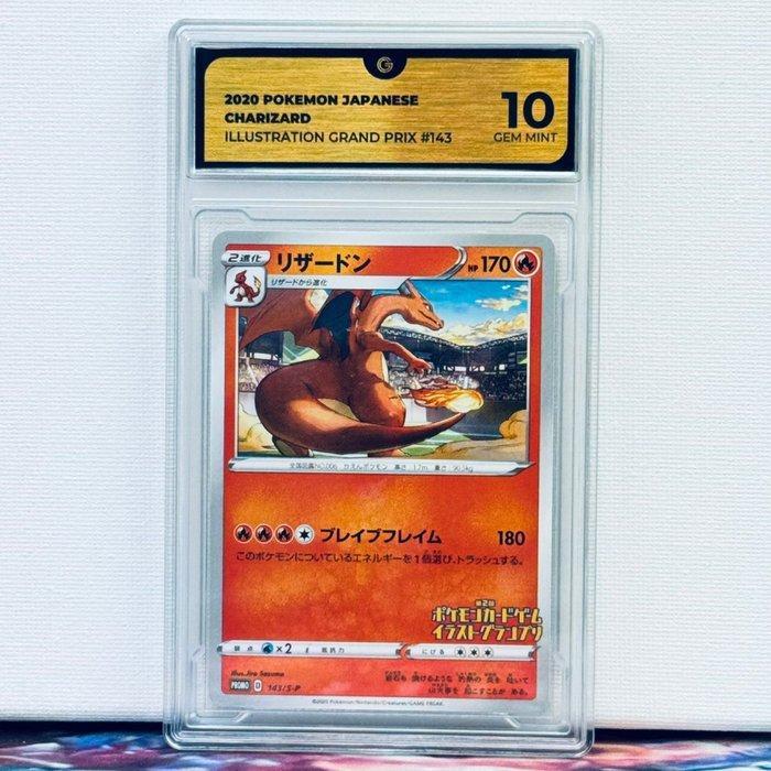 Pokémon Graded card - Charizard 143 - GG 10, Hobby en Vrije tijd, Verzamelkaartspellen | Pokémon