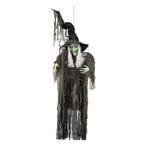 Halloween Pop Heks Groen 1,9m, Verzenden, Nieuw