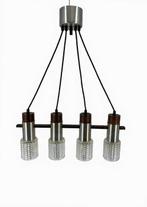 Lampe à suspendre - Teck, Antiquités & Art