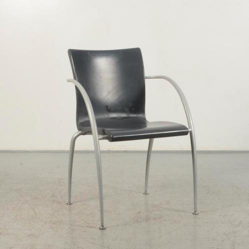 Vergaderstoel Wiesner Hager - Antraciet - 4-poot onderstel, Huis en Inrichting, Stoelen, Gebruikt, Ophalen of Verzenden