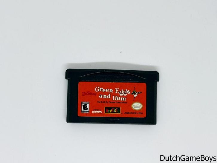 Gameboy Advance / GBA - Dr. Seus - Green Eggs And Ham - USA, Consoles de jeu & Jeux vidéo, Jeux | Nintendo Game Boy, Envoi