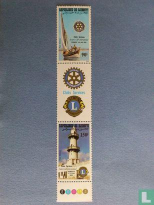 Djibouti - Rotary Club International - 1983, Postzegels en Munten, Postzegels | Afrika, Postfris, Verzenden