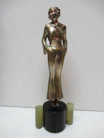 Lorenzl (attr.) - jozef lorenzl - sculptuur, miss modern -