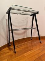 Chariot de service - Verre, Métal, Bois - Table d’entrée