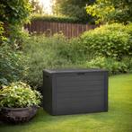 vidaXL Tuinbox 78x44x55 cm antraciet, Tuin en Terras, Verzenden, Nieuw