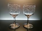 Baccarat - Wijnglas (2) - Crystal wineglasses Louis XV -