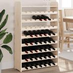 vidaXL Casier à vin avec panneau supérieur bois de pin, Maison & Meubles, Verzenden, Neuf